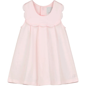 Emile Et Rose Girls Pink Eireann Pinafore Dress with Tights