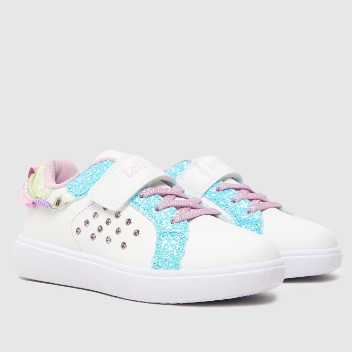 Lelli Kelly Gioiello Girls White Multi Trainers Charm Bracelet LELLI KELLY SALE 30 OFF Little Lily Co