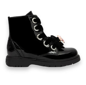 Black little girl boots shop