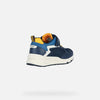 Geox Boys Rooner Navy/Yellow Trainers | SALE