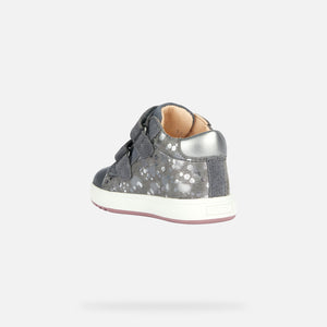 Geox Baby Girls Infant Biglia Shoes Grey/Silver