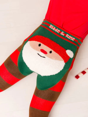 Blade & Rose Christmas Santa Knitted Leggings