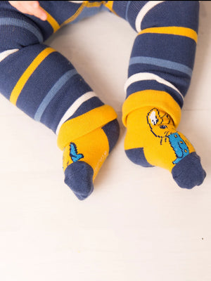 Blade & Rose Peter Rabbu Boys Blue Modern Mix Socks