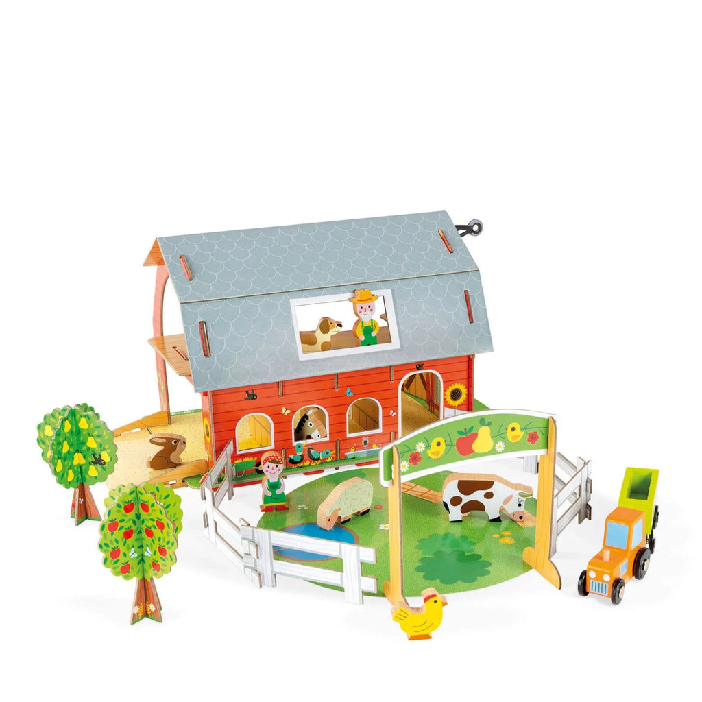 Janod Wooden Animal Farm Set