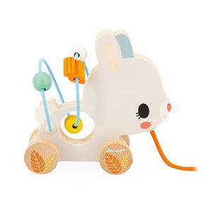 Janod Wooden Animal Baby Looping Toy