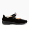 Lelli Kelly Erin 2 Bow Black Patent School Shoes | LKSO8156DB01465