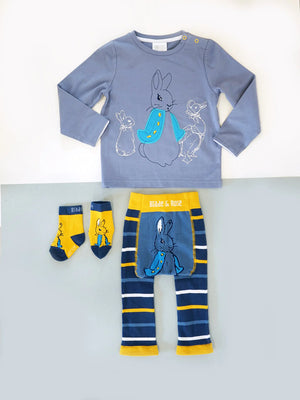 Blade & Rose Peter Rabbu Boys Blue Modern Mix Top