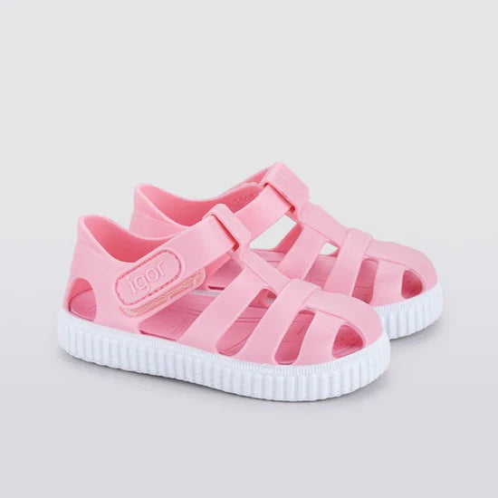 Igor Star Pink Babt Pink Rosa Kids Jelly Sandals