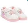 Lelli Kelly Pink & White Ballerina Mille Luci Light Up Flashing Trainers | New In