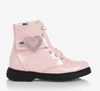 Lelli Kelly Pink Patent Winter Boots Diamante Stella Heart Girls | Lelli Kelly Sale 50% off