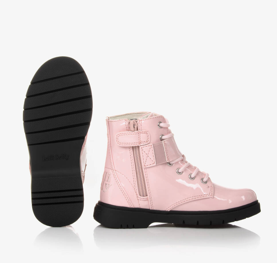 Pink military boots online