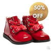 Lelli Kelly Baby Camille Red Winter Boots | 50% OFF LELLI KELLY