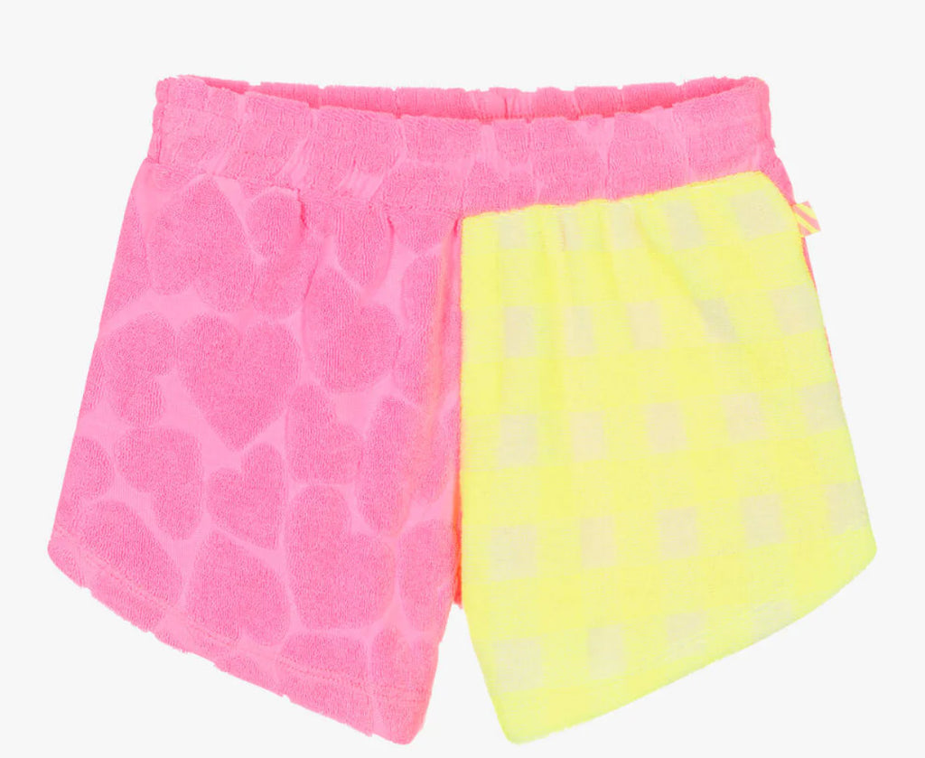 Billieblush Girls Pink Towelling Summer Beach Shorts