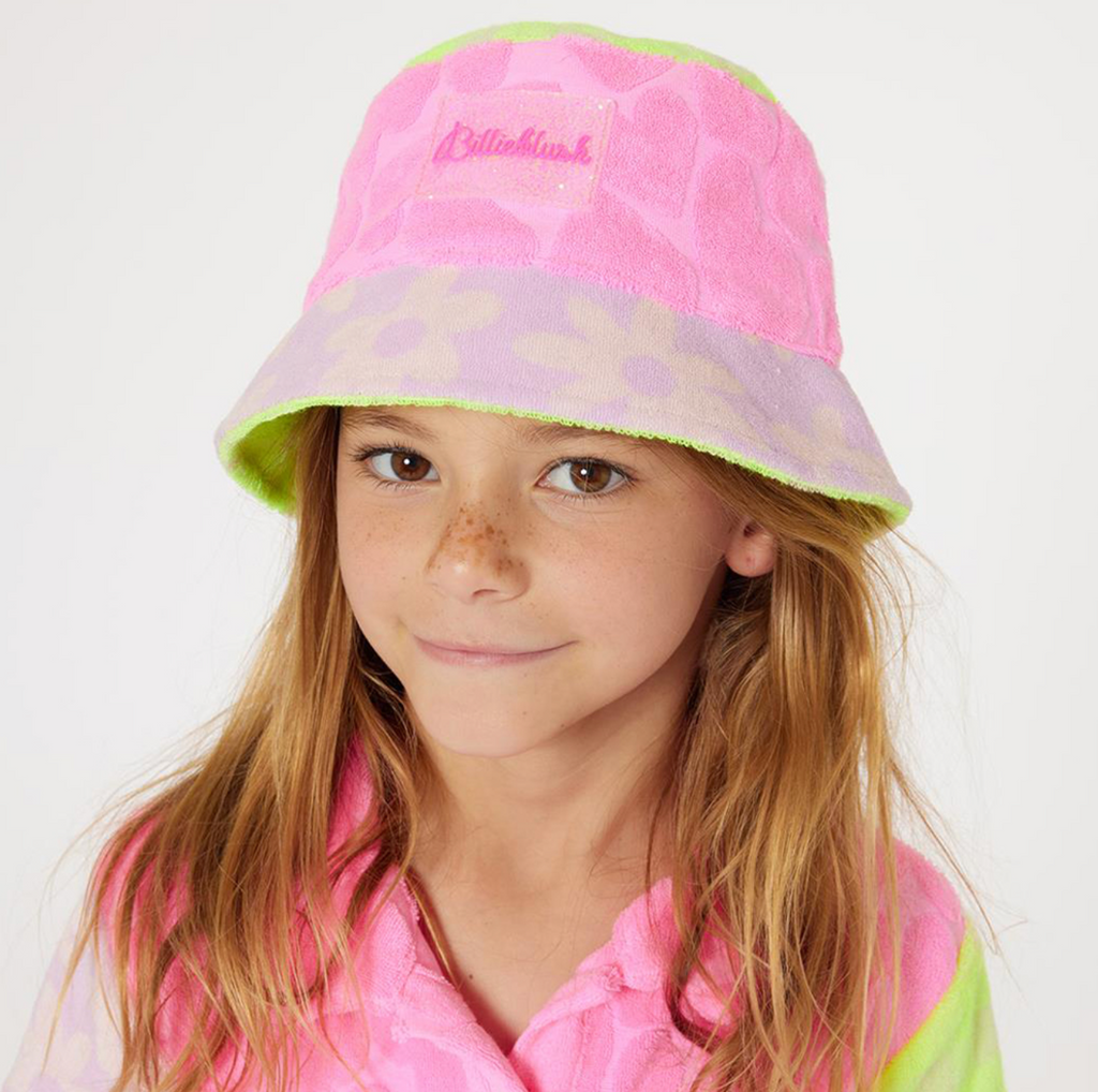 Billieblush Girls Towelling Bucket Hat Summer