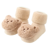 Teddy Bear Baby Grip Slipper Socks