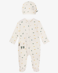 Mayoral Baby Boys Newborn Dinosaur Print Romper