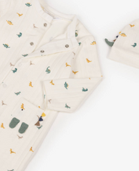 Mayoral Baby Boys Newborn Dinosaur Print Romper