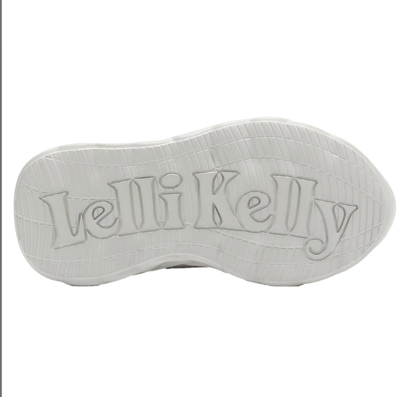 Lelli Kelly Christina Unicorn Easy On Light Up Trainer - Silver