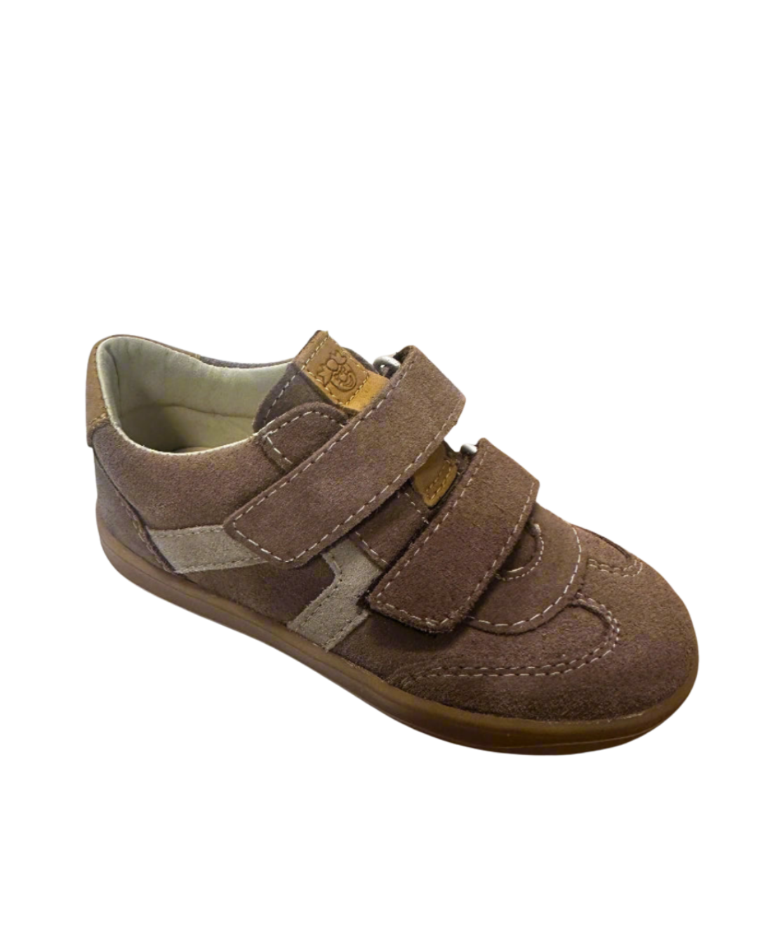 Ricosta Kids Suede Brown Dakota Trainers Velcro