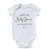 Personalised Baby Announcement White Vest Coming Soon