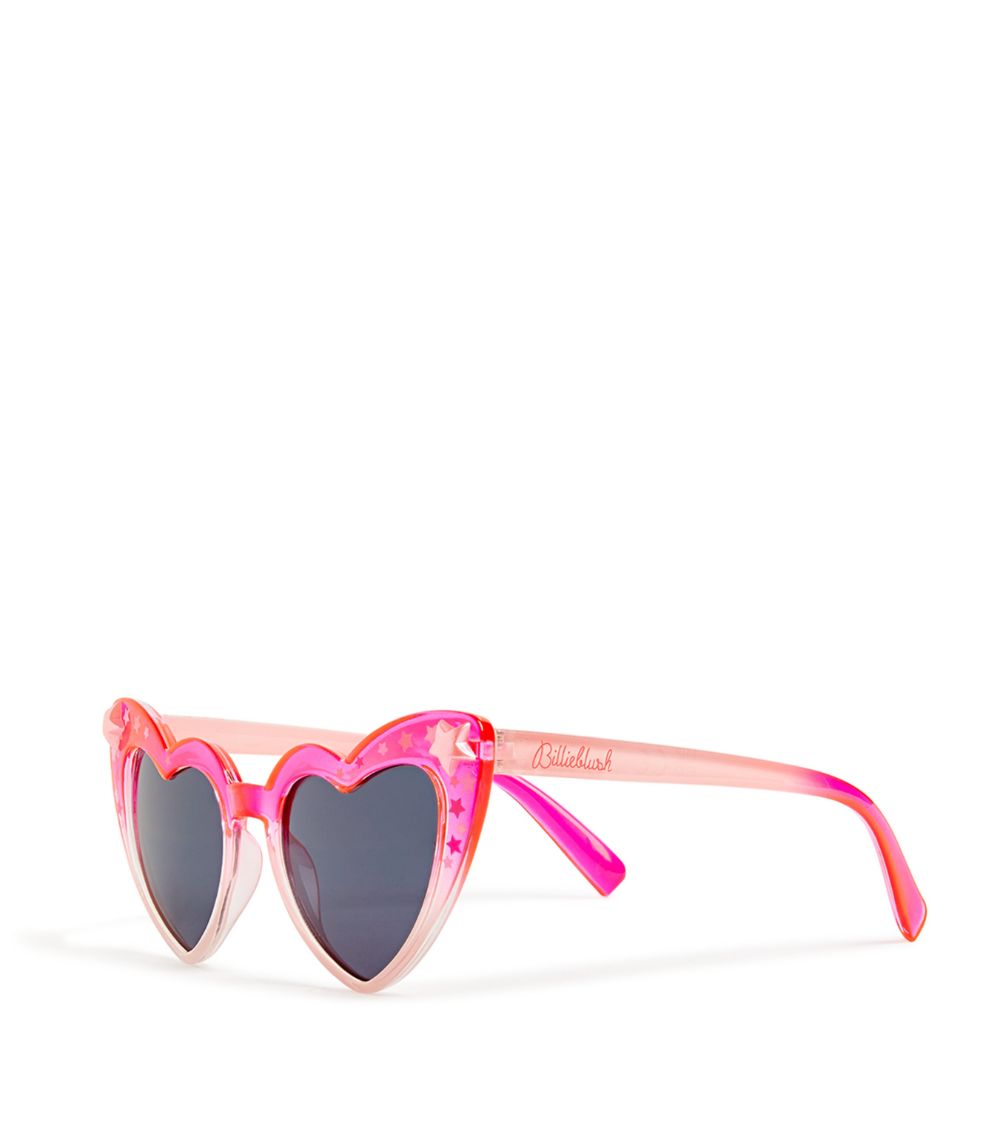 Billieblush Girls Heart Shaped Pink Sunglasses(UV400)