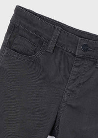 Mayoral Boys Basic Fitted Soft Denim Trousers Shadow Dark Grey