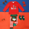 Blade & Rose Christmas Children's Red I Believe Long Sleeved Top | 50% OFF