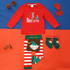 Blade & Rose Christmas Children's Red I Believe Long Sleeved Top