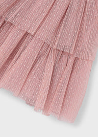 Mayoral Girls Pink Tulle Skirt