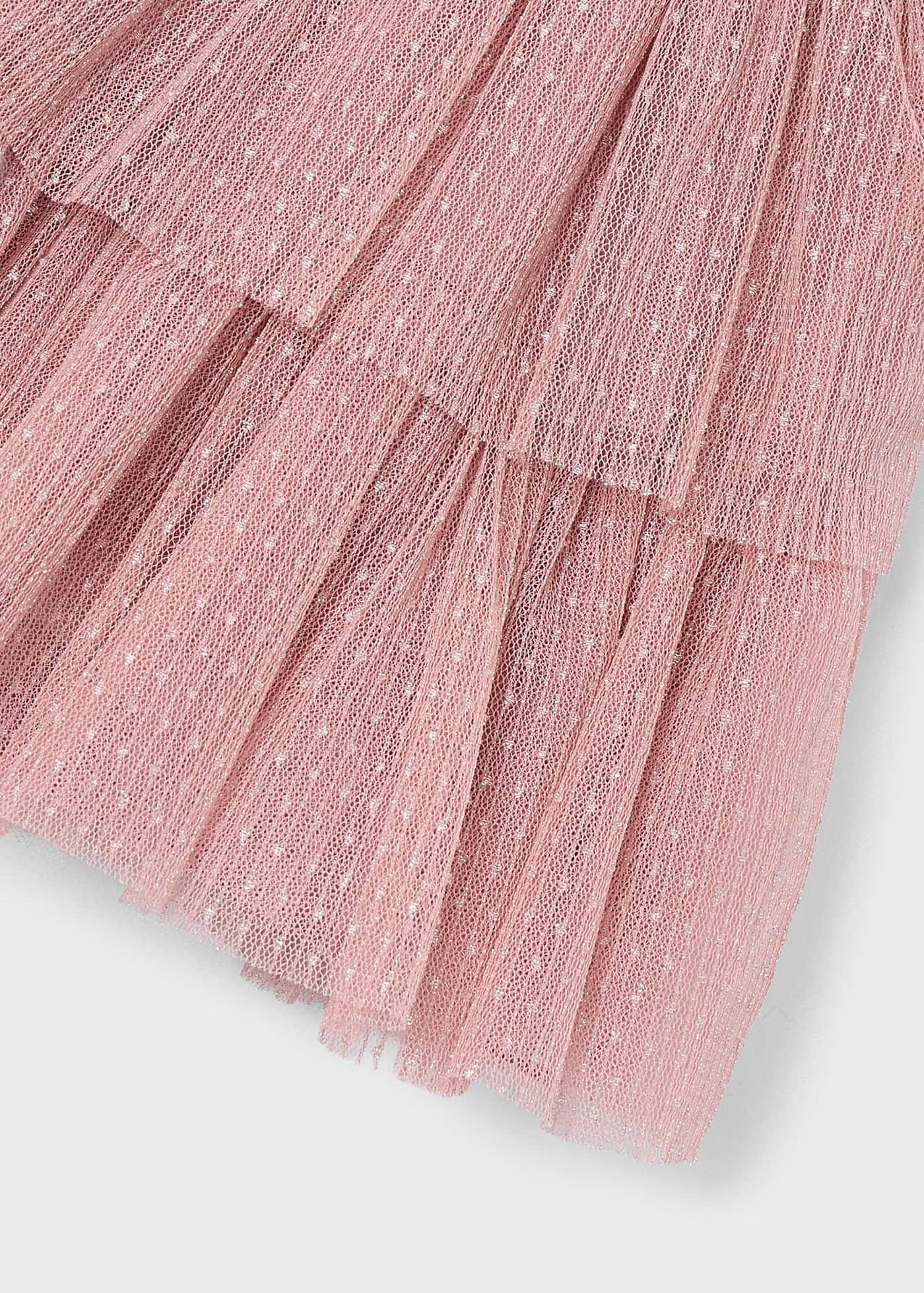 Mayoral Girls Pink Tulle Skirt