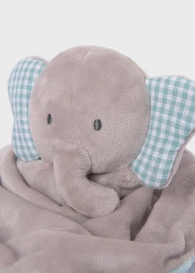Mayoral Newborn Baby Beige Elephant Comforter (25 cm)