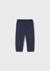 Mayoral Boys Twill Trousers in Navy