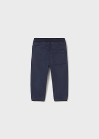Mayoral Boys Twill Trousers in Navy