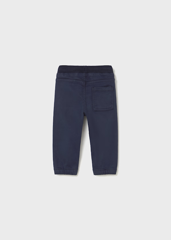 Mayoral Boys Twill Trousers in Navy