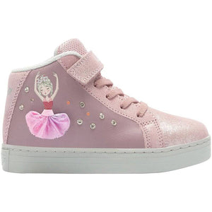 Lelli Kelly Mille Stelle Luci Blush Pink Ballerina Light Up High Tops | NEW IN