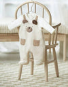 Mayoral Unisex Baby Ivory &  Beige Teddy Bear Fleece Babygrow