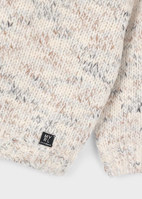Mayoral Boys Knitted Mix Beige Jumper