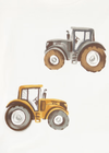 Mayoral Boys Toddler Interactive Tractor Long Sleeved T-shirt in Cream