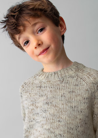 Mayoral Boys Knitted Mix Beige Jumper
