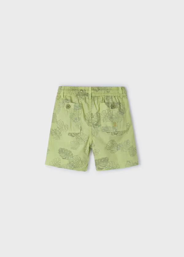 Mayoral Boys Printed Bermuda Green Shorts | New Season