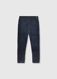 Mayoral Girls Black Velvet Leggings