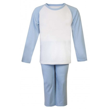 Personalised When I Wake Up Birthday Kids Blue Short Pyjamas