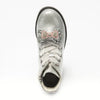 Lelli Kelly Silver Glitter Bow Detail Winter Boots Stella Heart Girls Fior Di Fiocco