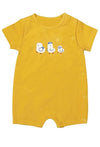Mayoral Baby Sleepsuits Romper Yellow Duck Print