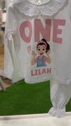 Personalised Ms Rachel Character Birthday Girls Pyjamas  - Bespoke Create Your Own Designs