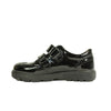 Ricosta Avery | Black Patent | Girl's Riptape School Shoes RICOSTA Avery