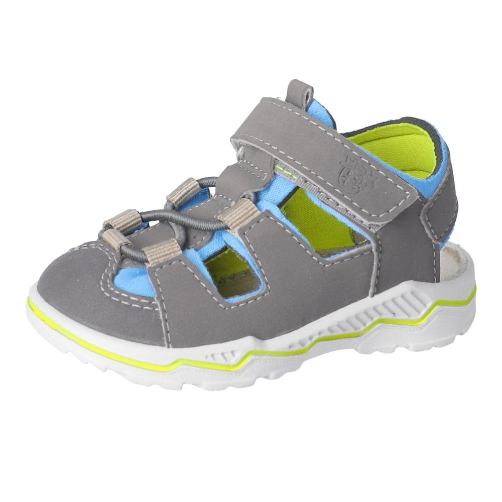 Ricosta Pepino Boys Closed Toe Summer Sandals Grey and Blue Kent/Mamba –  Little Lily \u0026 Co