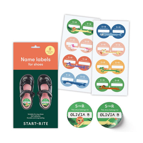 Write Your Own Kids Shoe Labels Name Labels