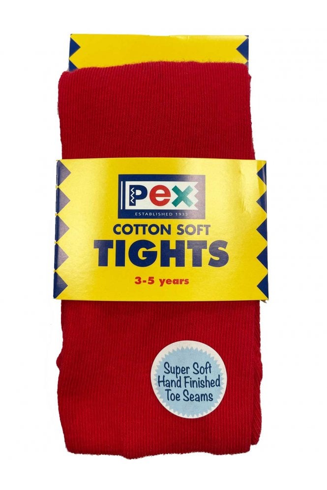 Pex Girls Red Tights | Back to School Tights