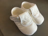 Pex Christening Shoes with Cross Detail White